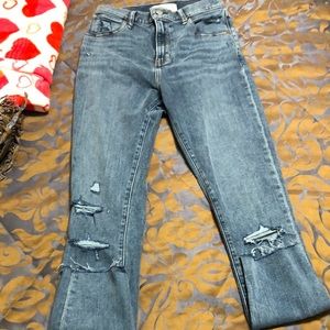 Brand new never worn Abercrombie jeans. Style super skinny ankle high rise.